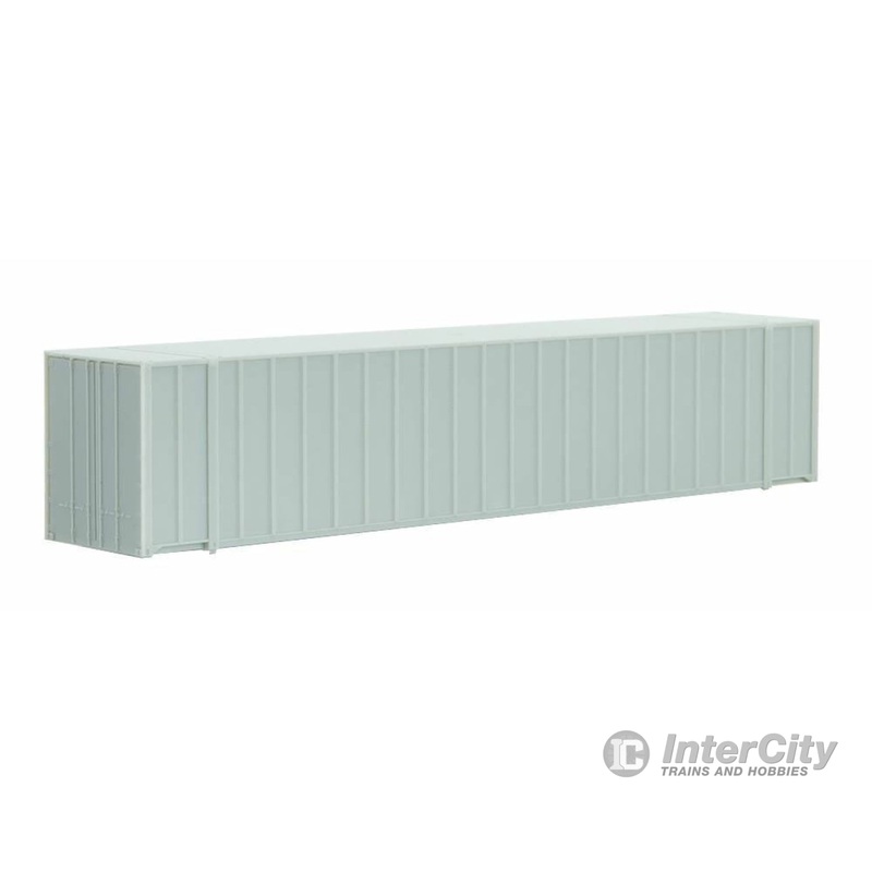 Micro Trains N 46800007 48' Rib-Side Container - Kit -- Undecorated (gray)