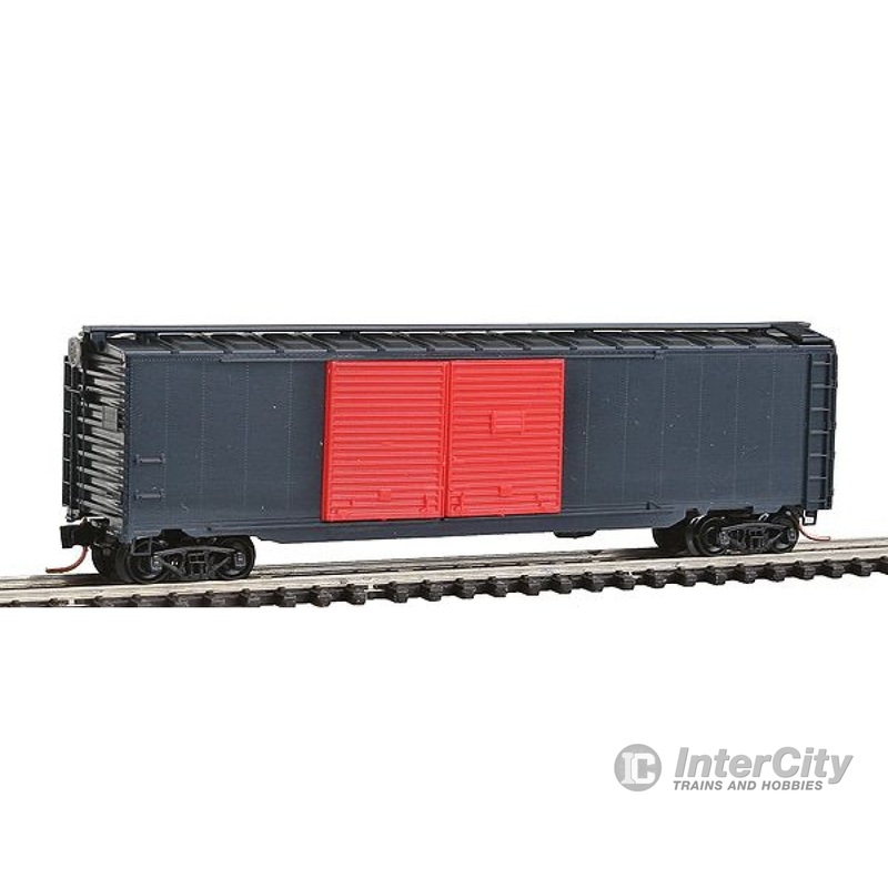 Micro Trains N 7800000 50' Double-Door Auto Boxcar with End Doors - Ready to Run -- Undecorated