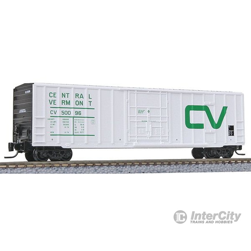 Micro Trains Z 51100061 50' Rib-Side Boxcar -- Central Vermont #50096