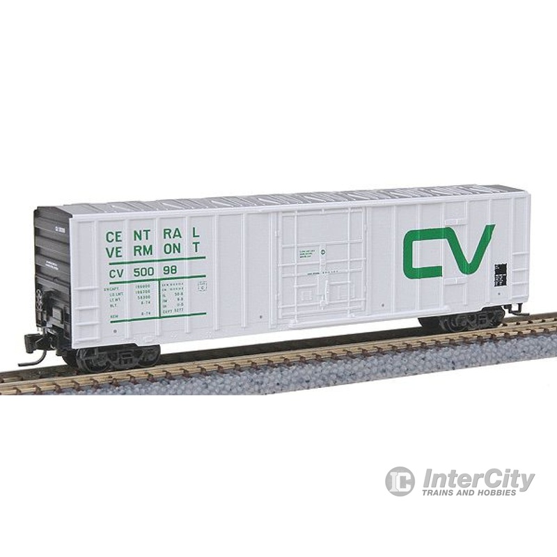 Micro Trains Z 51100062 50' Rib-Side Boxcar -- Central Vermont #50098