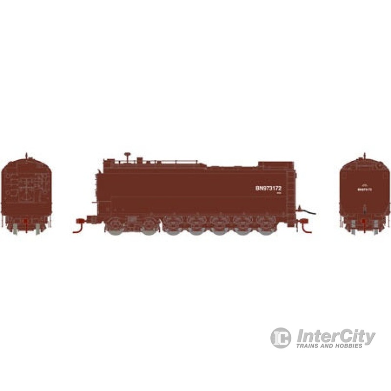 Athearn ATH16757 HO Maintenance of Way Burlington Northern Fuel Oil Tank Car (Ex-NP Tender) 973172