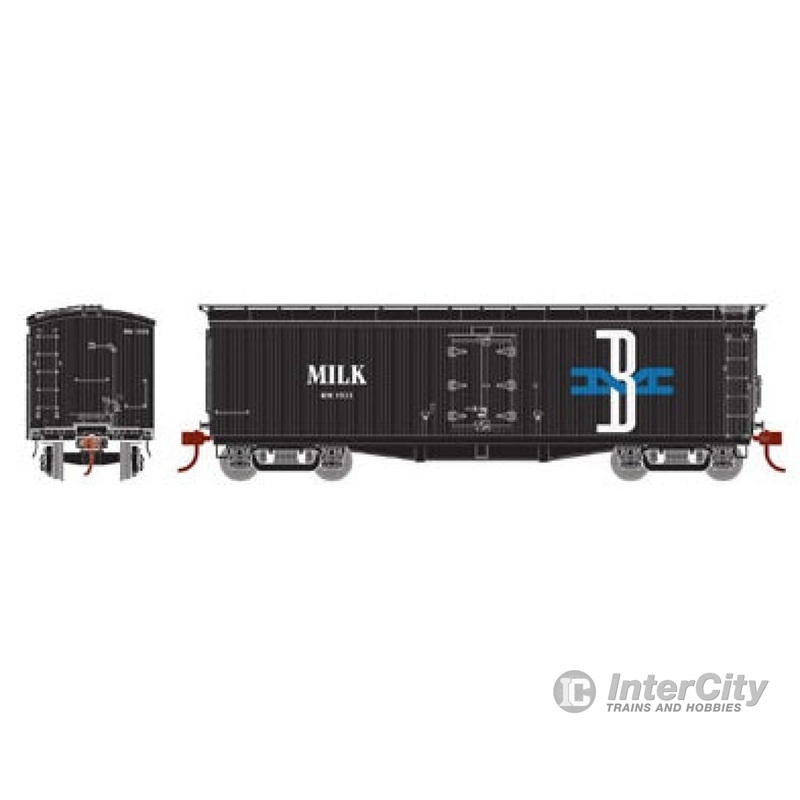 Athearn ATH23593 N 40' Pfaudler Milk Car Boston & Maine 1921
