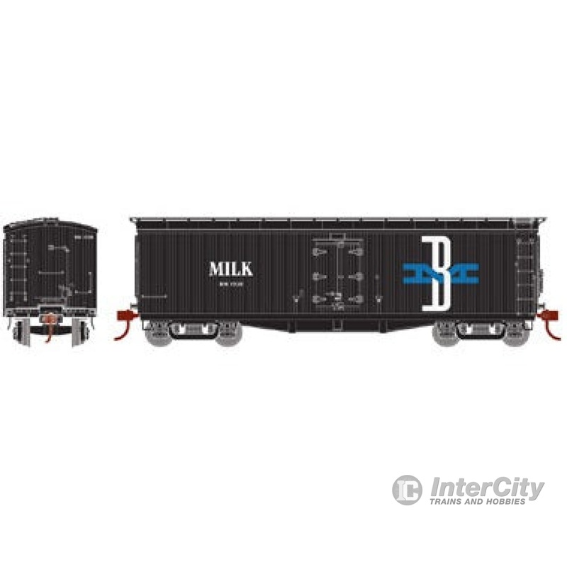 Athearn ATH23595 N 40' Pfaudler Milk Car B&M Milk Car 1928