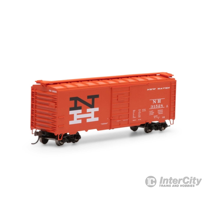 Athearn ATH7628 HO 40 Foot Steel Box Car 40' Superior Door Box, New Haven NH 31528