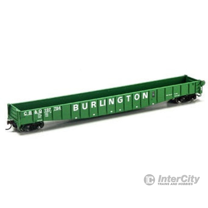 Athearn ATH76545 HO 65' 6" Mill Gondola Chicago, Burlington & Quincy 197784