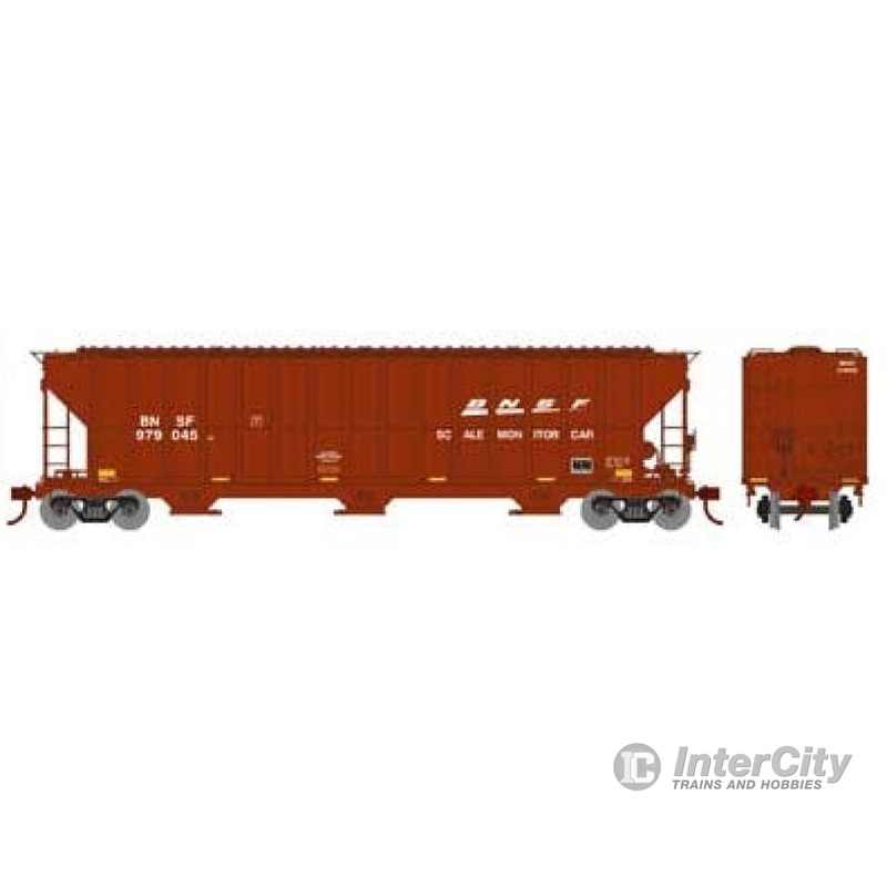 Athearn ATH81503 HO FMC 4700 Covered Hopper FMC 4700 Covered Hopper, BNSF/Scale 979045