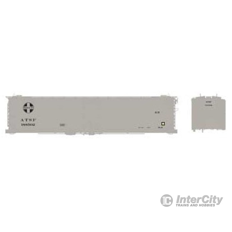 Athearn ATH97353 HO 50 Foot Ice Bunker Reefer 50' Ice Bunker Reefer, SF/MOW (Fantasy) 188502
