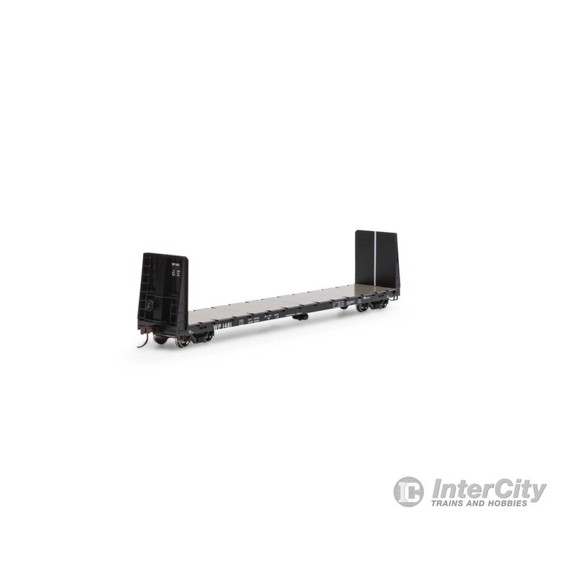 Athearn HO ATH17087 Athearn HO RTR 60 Bulkhead Flat WP #1481 ATH17087 HO Rolling Stock