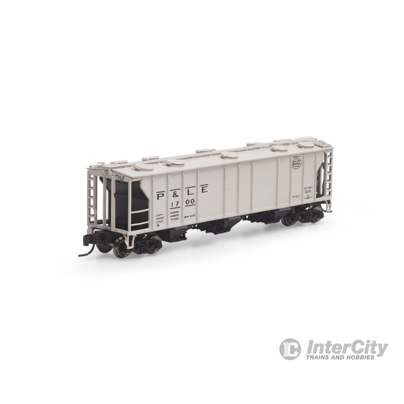 Athearn N ATH28340 Athearn ATH28340 N PS2 2893 3-Bay Covered Hopper, Pittsburgh & Lake Erie #1700