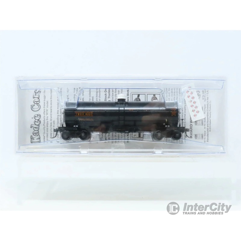 Kadee HO 9005 HO Kadee #9005 TWOX Tidewater Assoc. Oil Co. Single Dome Tank Car 4003 - Sealed