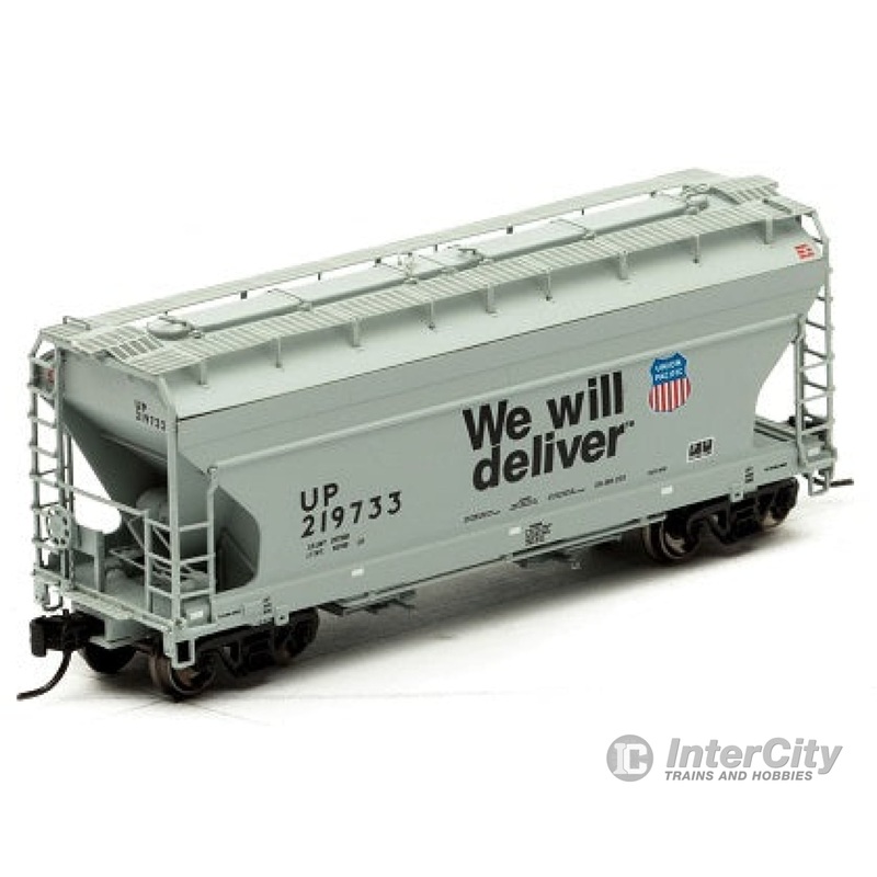 Athearn ATH12269 N ACF 2970 Cu Ft 2 Bay Center Flow Hopper Union Pacific UP 219733