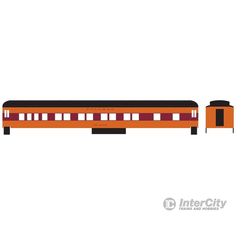 Athearn ATH79458 HO Heavy Weight Passenger Cars Milwaukee Road Heavywieght Pullman Des Moines