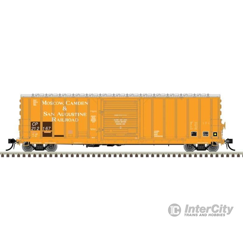 Atlas 20007136 CNCF 5000 50' Boxcar - Ready to Run - Master(R) -- Canadian Pacific #212152 (Ex-MCSA, light orange, white)
