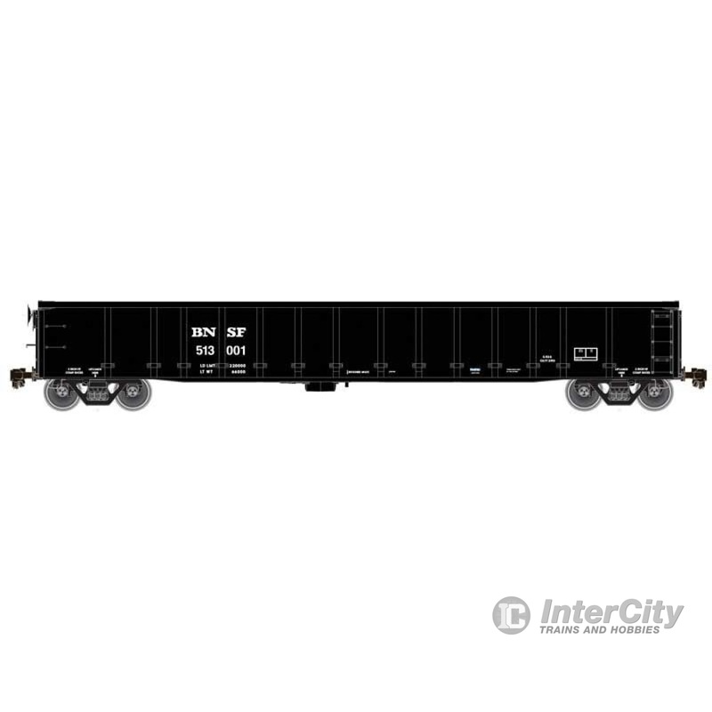 Atlas HO 20005113 Thrall 2743 Gondola - Ready to Run - Master(R) -- BNSF Railway 513138 (black, reporting Marks Only)
