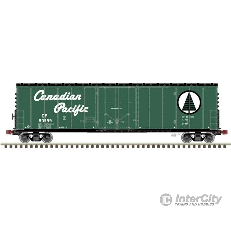 Atlas HO Master 20006522 NSC 50' Newsprint Plug-Door Boxcar - Canadian Pacific #80999