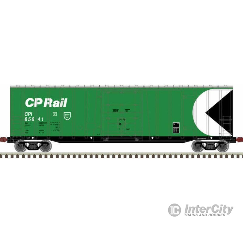 Atlas N 50005462 NSC 5111 50' Plug-Door Boxcar - Ready to Run - Canadian Pacific 85520 (green, white, black, Multimark Logo)