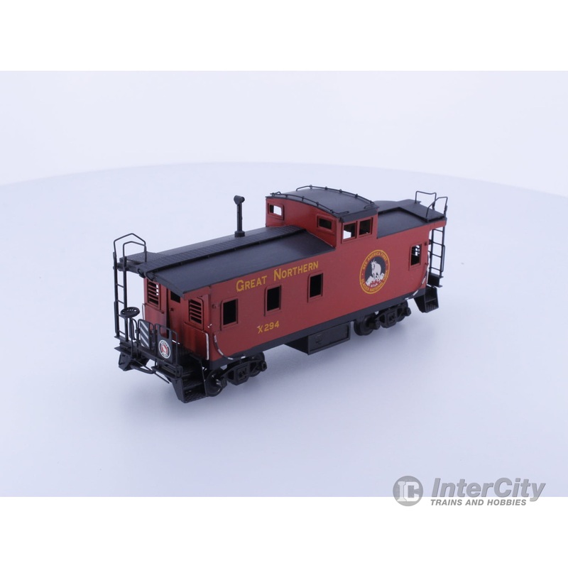 Overland X294 HO Brass Painted 1945 Steel Caboose Great Northern (GN) X294