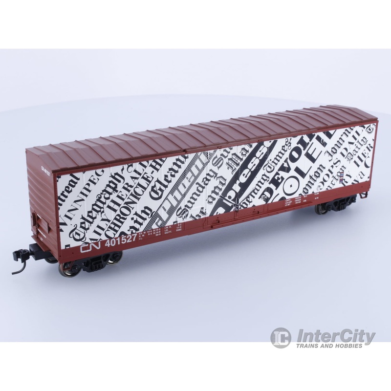 Proto 1000 Series 300200 HO 50' Boxcar Newsprint Cars Canadian National (CN) 401527