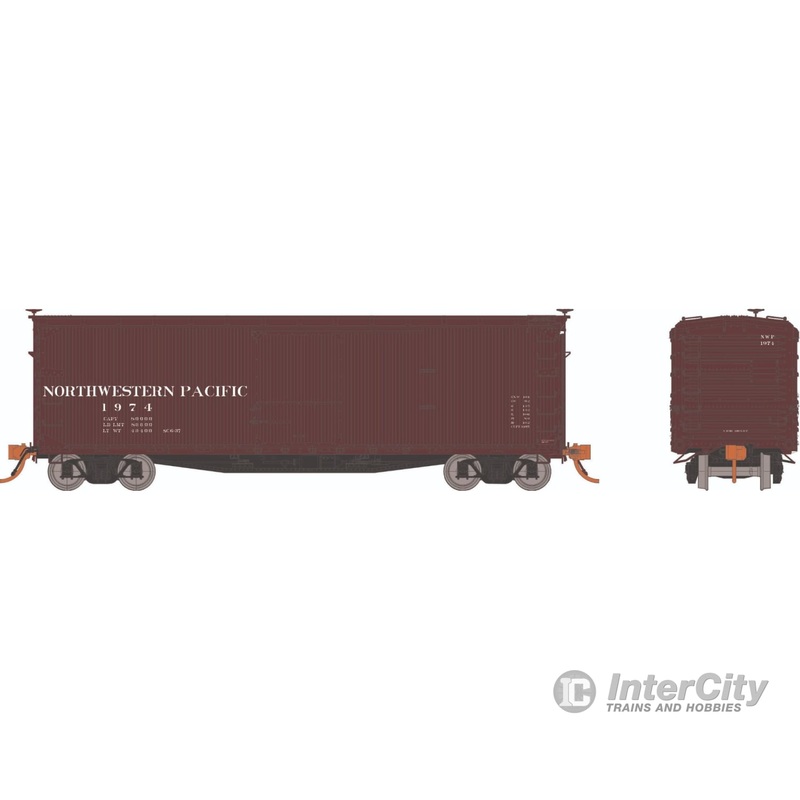 Rapido 130123 HO USRA Double-Sheathed Boxcar: Northwestern Pacific: 6-Pack