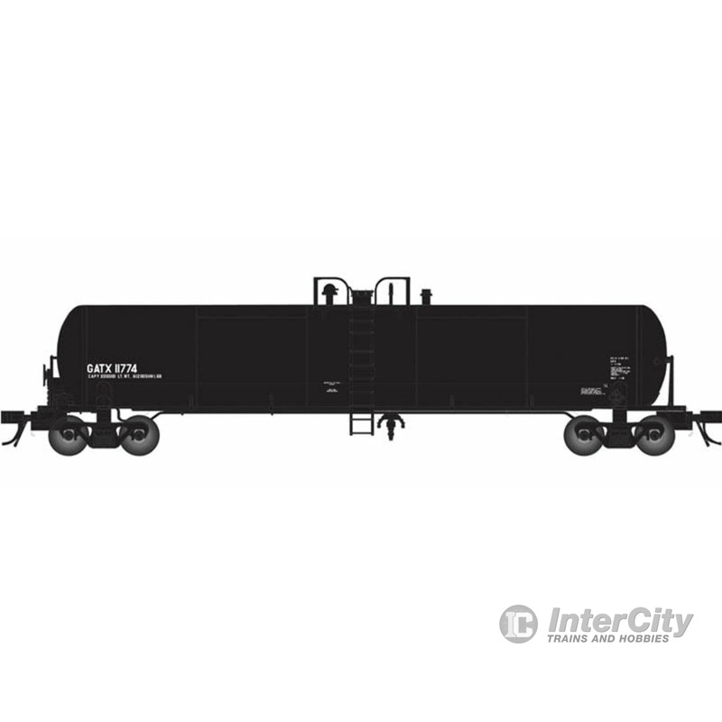 Atlas HO 20005390 GATX 20,700-Gallon Tank Car - Ready to Run - Master(R) -- GATX 11777 (black)