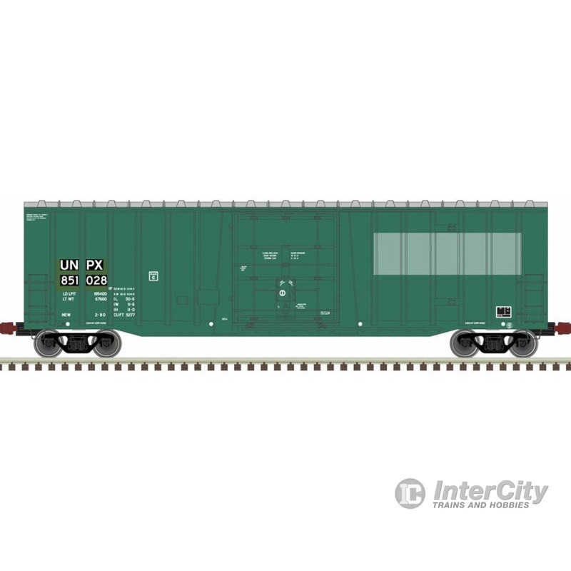 Atlas HO 20006067 NSC 5277 50' Plug-Door Boxcar - Ready to Run -- UNPX 851002 (green, white)