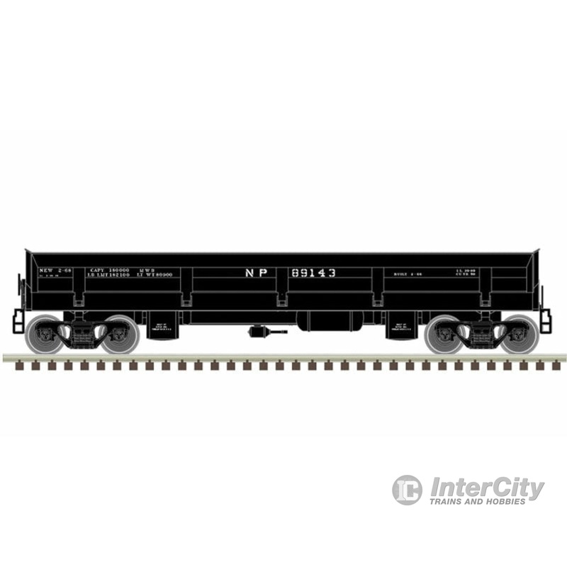 Atlas N 50005277 Difco Side-Dump Car - Ready-to-Run - Master(R) -- Northern Pacific 89143 (black)