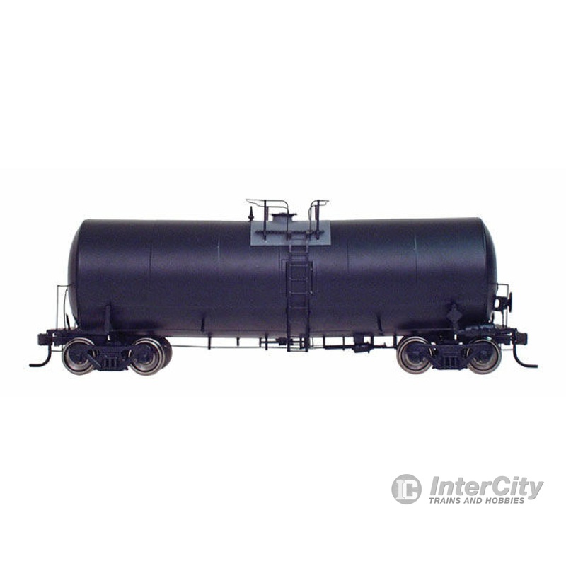 Intermountain HO 47801 Trinity 19,600-Gallon Tank Car - Ready to Run -- Painted, Unlettered (black)