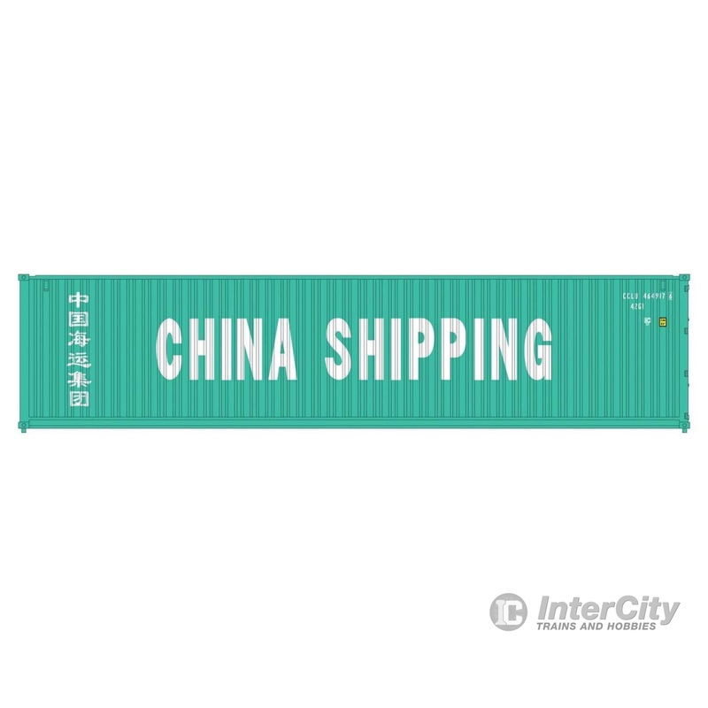 Kato 1066210 Gunderson Maxi-I 5-Unit Container Well Car w/40' Containers - Ready to Run -- BNSF Railway #238403 (Boxcar Red, Wedge Logo) & China Shipping Containers (g