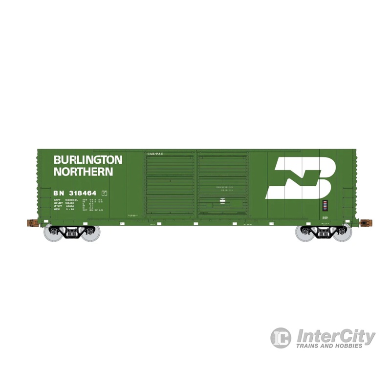 ExactRail EX-1003-8 HO Gunderson 5200 Boxcar - Burlington Northern #318481