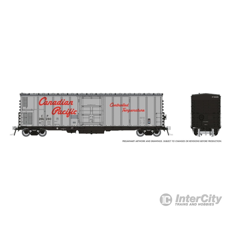 Rapido 150010 HO NSC Mechanical Reefer w/ sound: CPR - Script: Single Car #286291