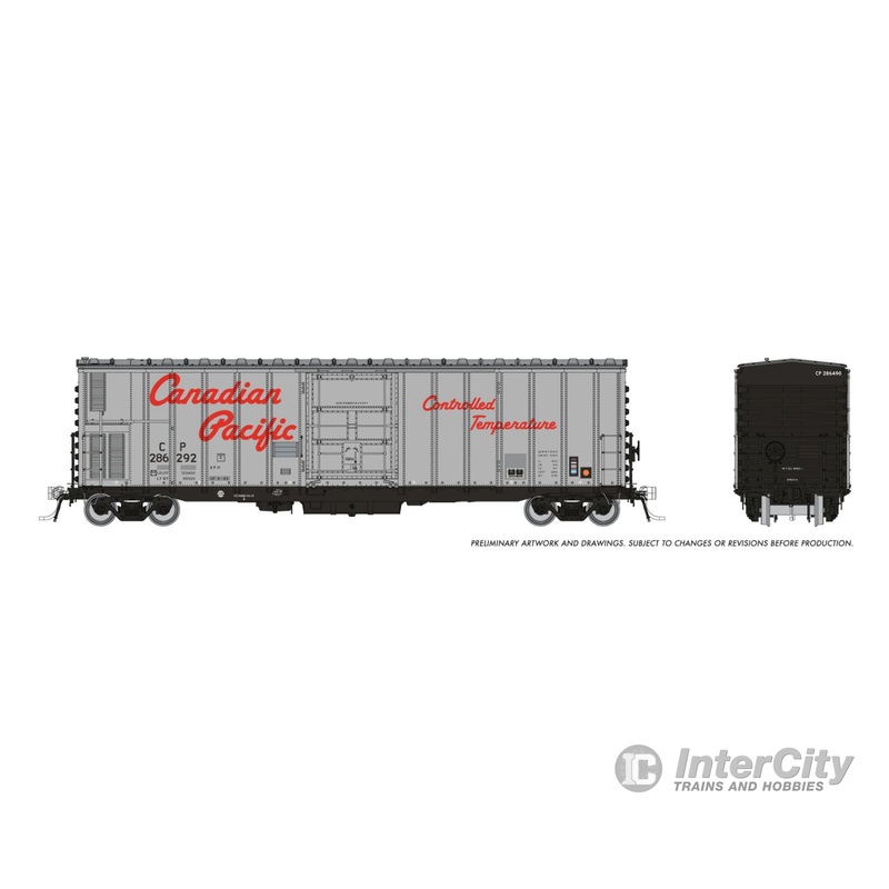 Rapido 150023 HO NSC Mechanical Reefer w/ sound: CPR - Late Script: Single Car #286331