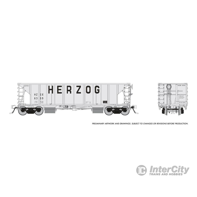 Rapido 158009A HO NSC Ballast Car: Herzog - Early: Single Car