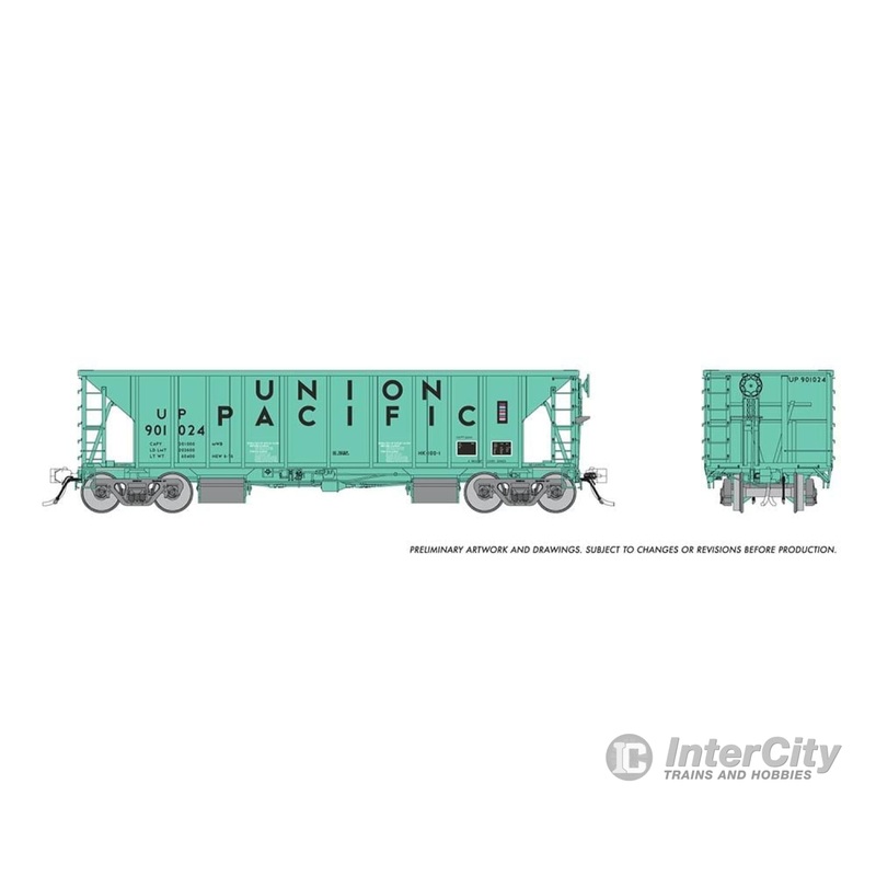 Rapido 158011A HO NSC Ballast Car: Union Pacific - Early: Single Car