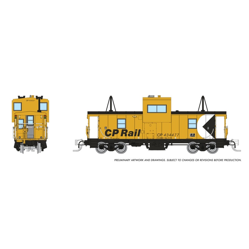 Rapido 510005 N Wide Vision Caboose: Canadian Pacific: #434590