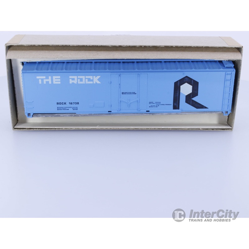 Roundhouse 1352 HO 50' Plug Door Box Kit Rock Island Chicago Rock Island and Pacific (ROCK) 16738