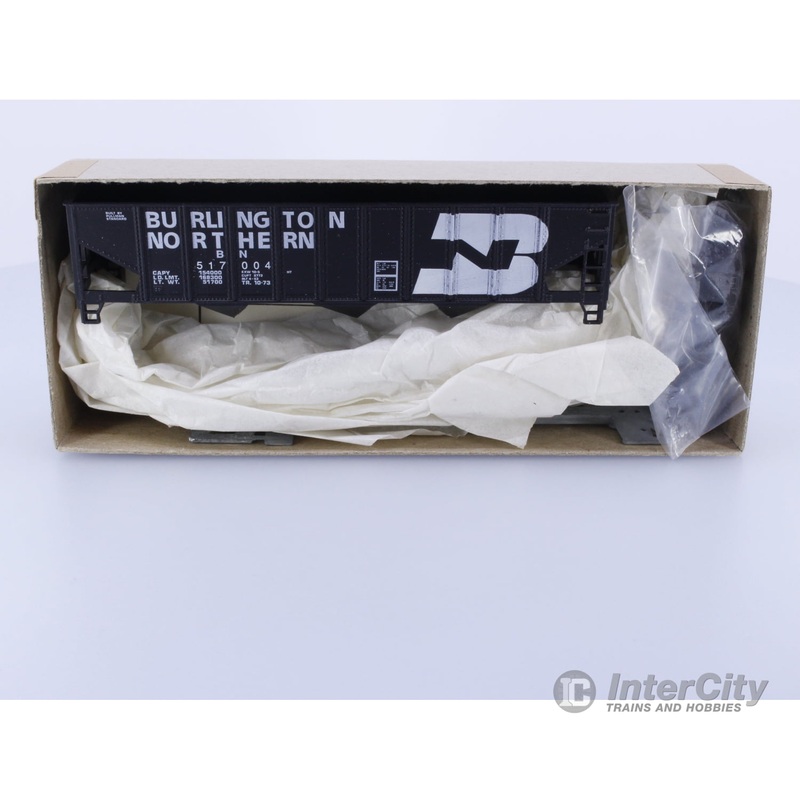 Roundhouse 1498 HO 3-Bay Rib Side Hopper Burlington Northern (BN) 517004