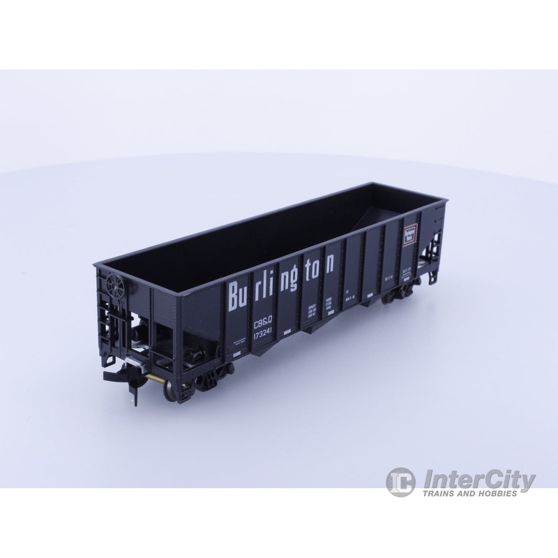 Roundhouse 1541 HO 40' 3-Bay Rib Hopper Chicago Burlington and Quincey (CBQ) 173241