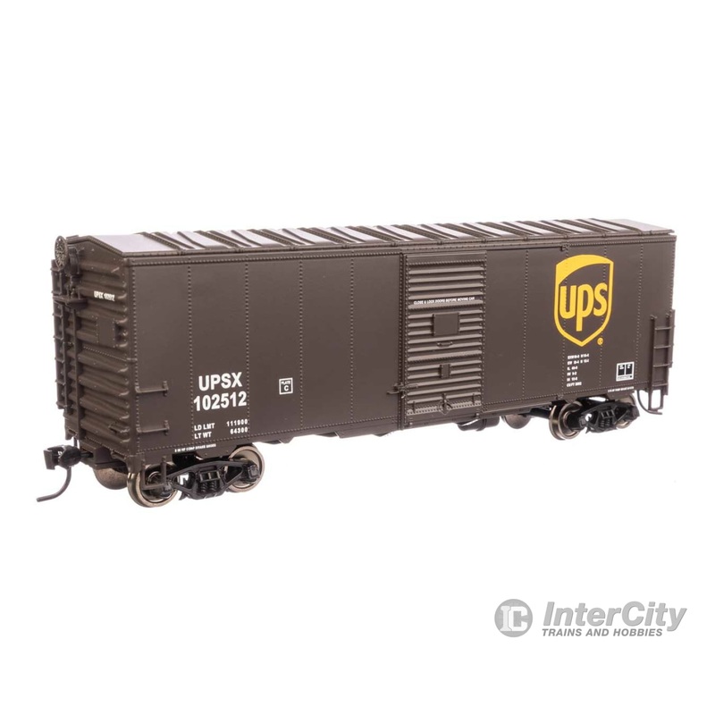 Walthers HO 1217 40' Association of American Railroads Modernized 1948 Boxcar - Ready to Run -- United Parcel Service(R) #102512