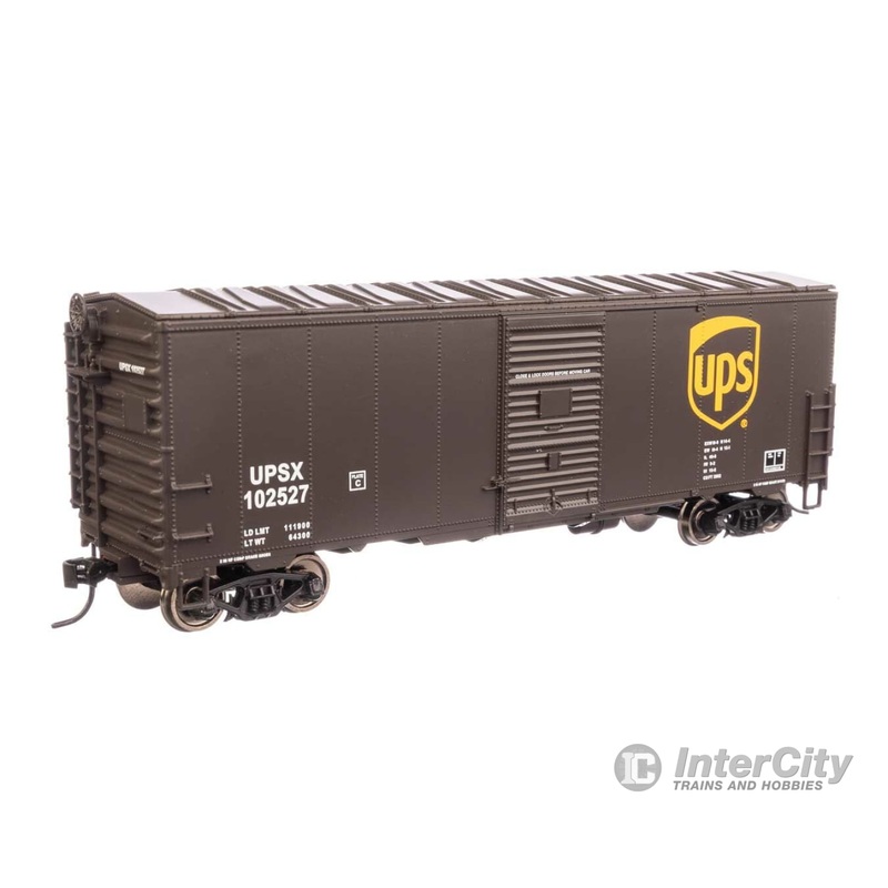 Walthers HO 1218 40' Association of American Railroads Modernized 1948 Boxcar - Ready to Run -- United Parcel Service(R) #102527