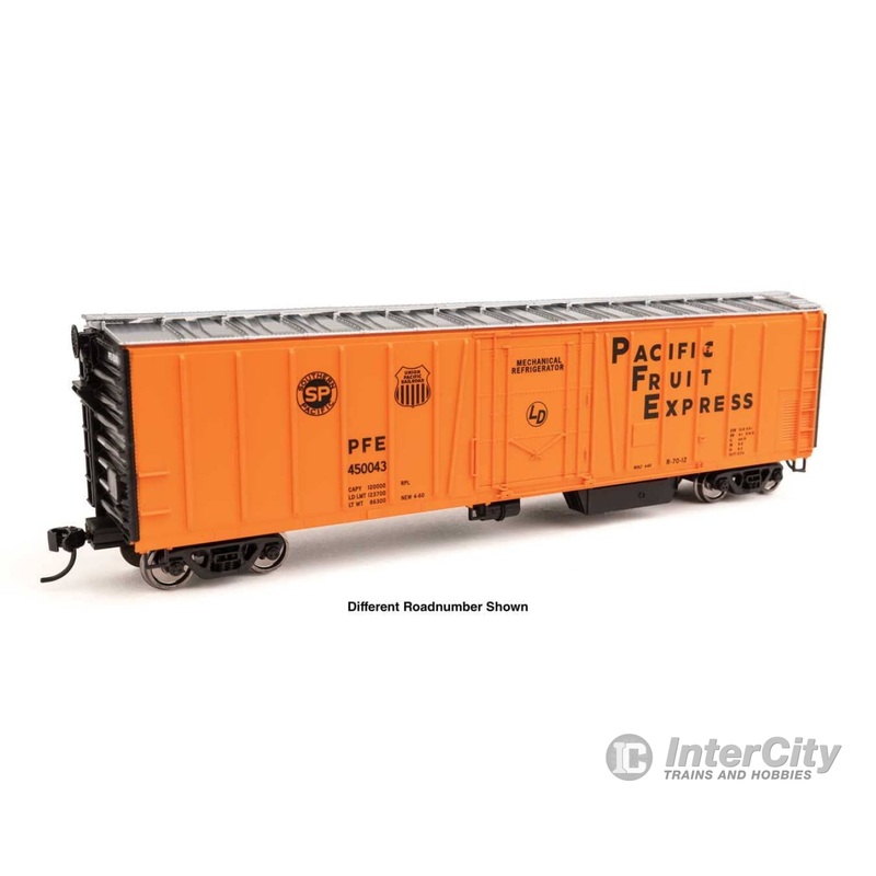 Walthers HO 3792 50' AAR Mechanical Refrigerator Car - Pacific Fruit Express(TM) #450110