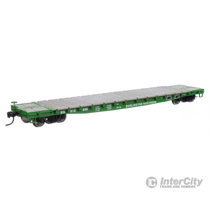 Walthers Mainline 6604 53' GSC Flatcar - Ready to Run -- Burlington Northern #612898