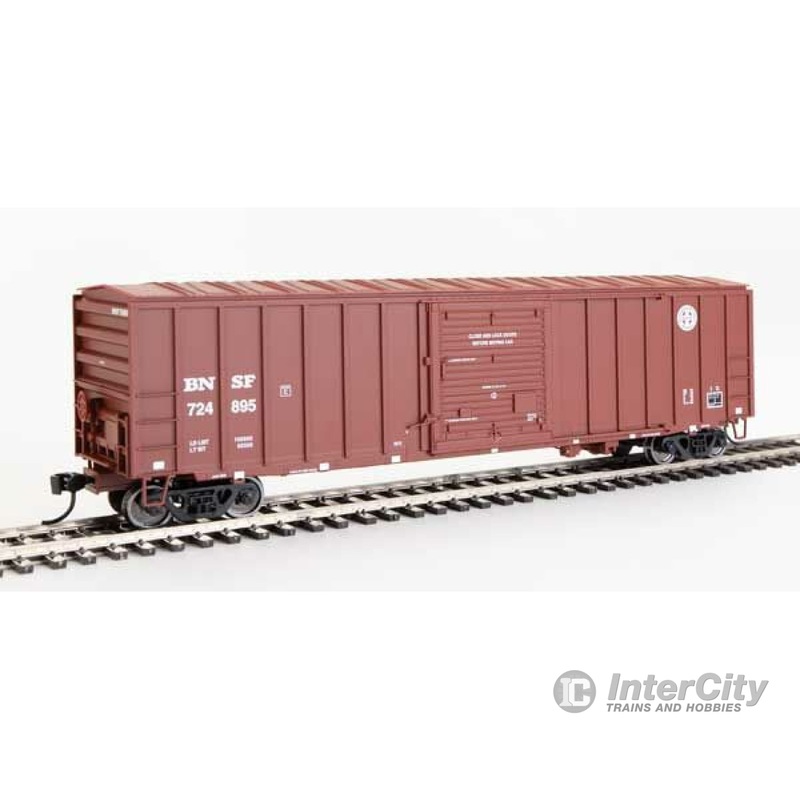 Walthers Mainline HO 1850 50' ACF Exterior Post Boxcar - Ready to Run -- Burlington Northern Santa Fe #724895