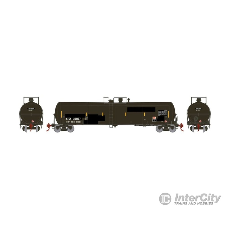 Athearn ATH18036 N 30,000-Gallon Ethanol Tank, CTCX #301127