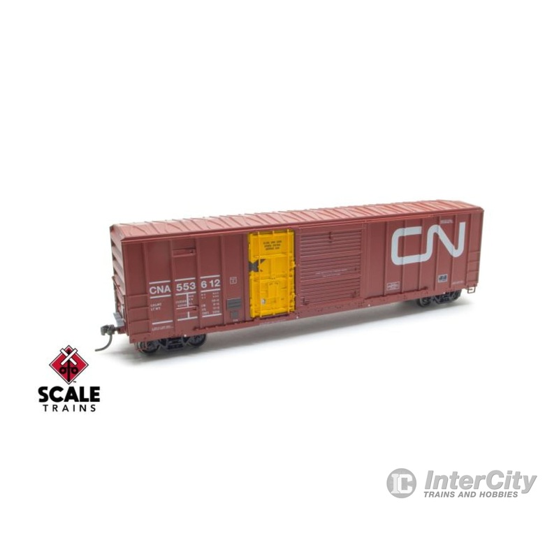 ExactRail Evolution EE-1814-1 HO Scale FMC 5277 Combo Door Boxcar, Canadian National/Railbox Plug Door