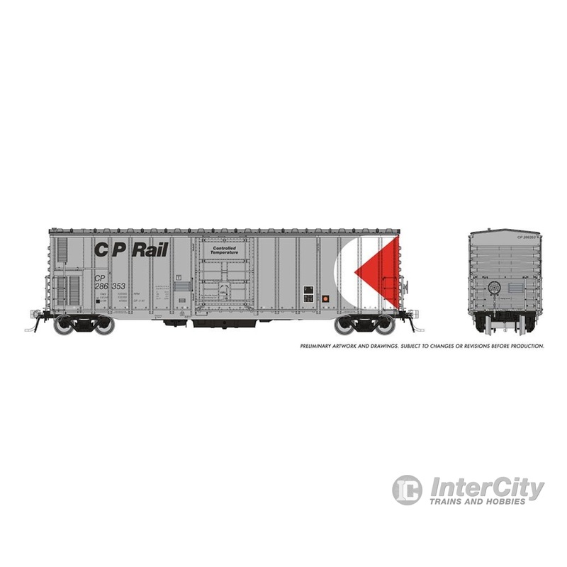 Rapido 150003A HO NSC Mechanical Reefer: CP Rail - Multimark: Single Car