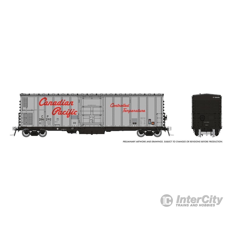 Rapido 150004 HO NSC Mechanical Reefer: CPR - Late Script: 6-Pack