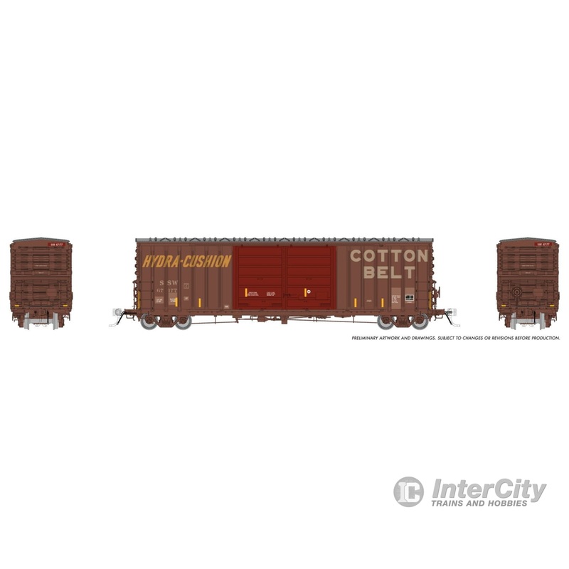 Rapido 170030 HO PC&F B-70-69 Boxcar: SSW/Cotton Belt - Patchout: #67177