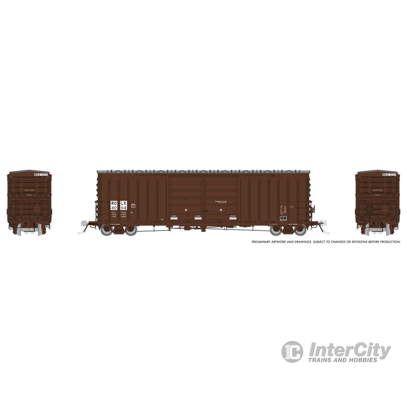 Rapido 170033 HO PC&F B-70-75 Boxcar: "Railroad of Lies" ROLX #4004