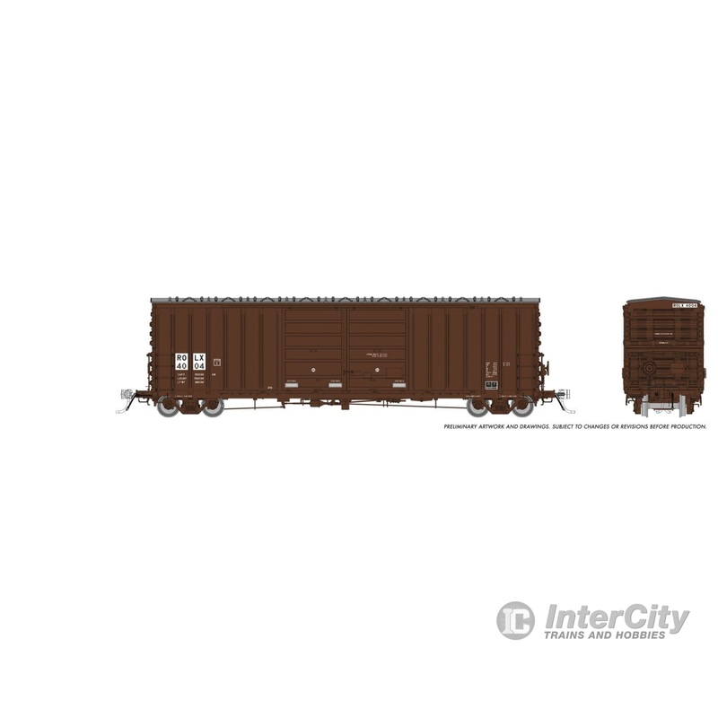 Rapido 170034 HO PC&F B-70-75 Boxcar: "Railroad of Lies" ROLX #4007