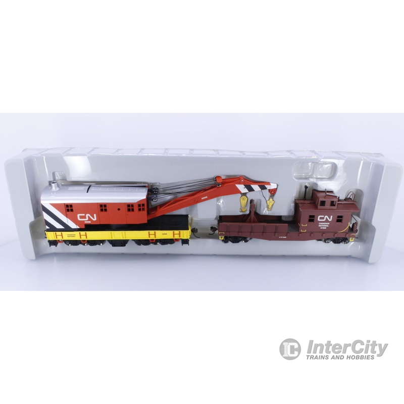 Athearn 75371 HO 200 Ton Crane and Tender Canadian National (CN) 50008